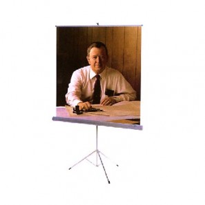 100인치 삼각대스크린 (글라스비드)